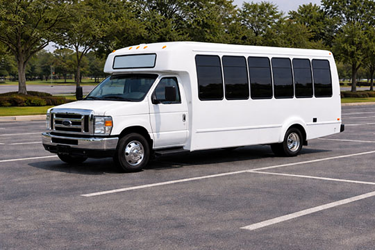 20-passenger mini coach Charlotte