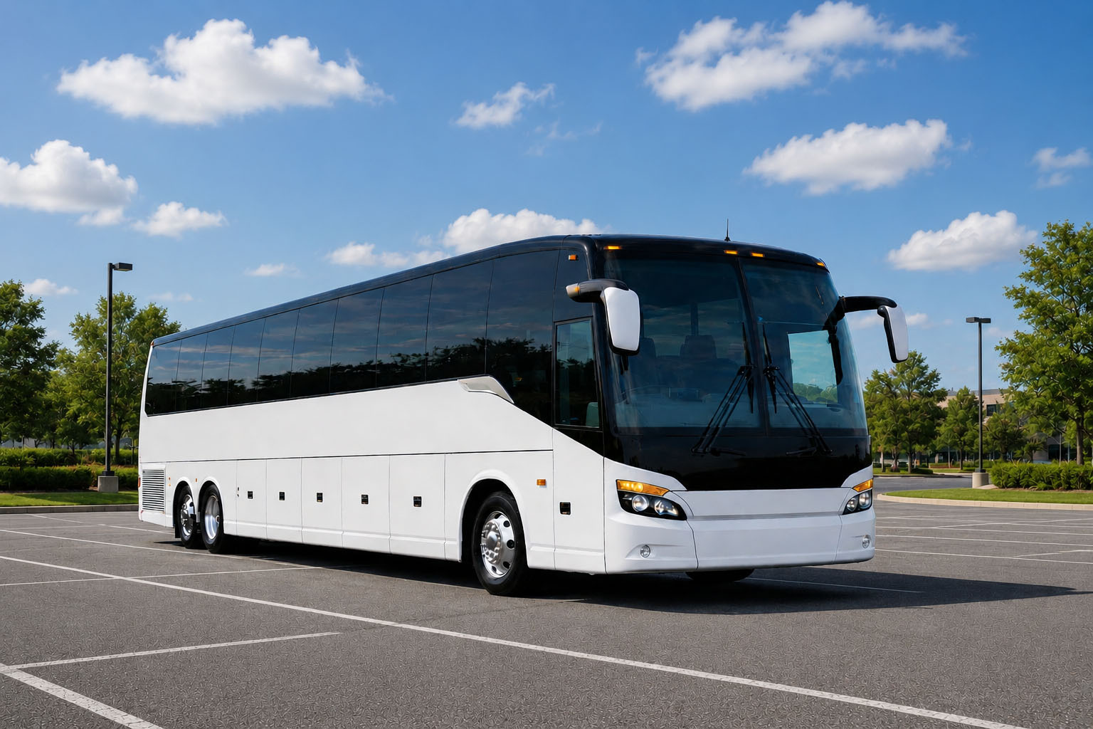 Charlotte coach bus interior