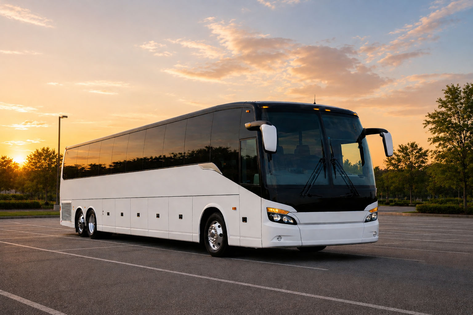 Charlotte coach bus exterior